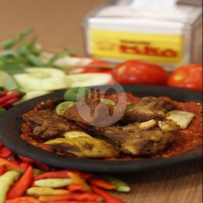 Bebek Goreng menu Warung Bu Kris, Manyar Kertoarjo