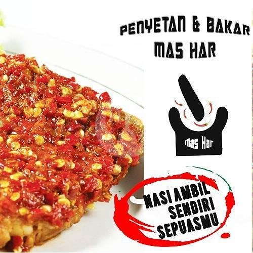 Nasi Ayam Lombok Ijo+Tempe+Krupuk menu Penyetan Mas Har, Condong Catur