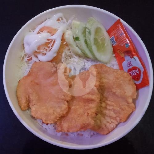 Chicken Teriyaki Don Burry (Rice Bowl) menu Mie Ayam Custom, Cipayung