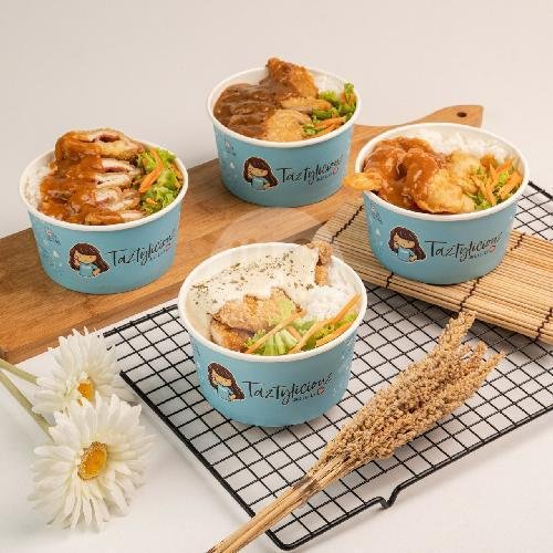 Chicken Cream Sauce Ricebowl menu Taztyliciouz, Mekarwangi