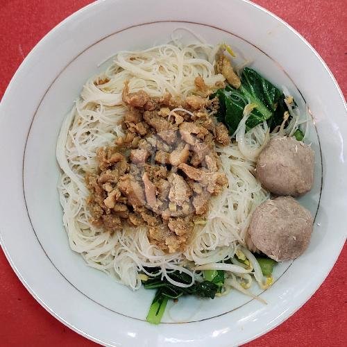 Bakmi Lebar Pangsit (Isi 2) menu Bakmi Kiki Muara Karang, Muara Karang