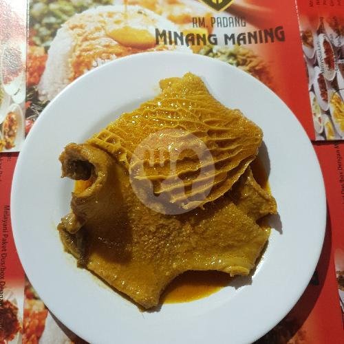 Nasi Babat menu Restoran Padang Minang Maning, Gedong Tengen