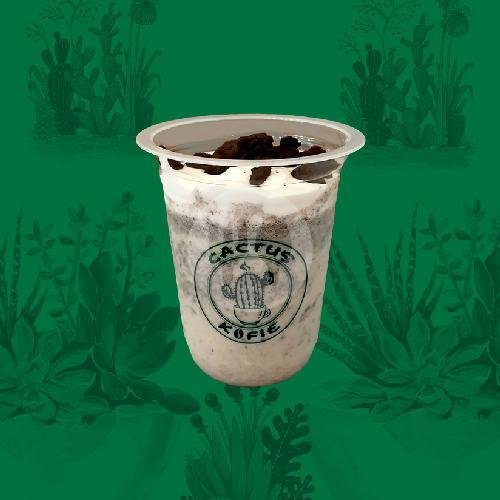 Salted Caramel Latte menu Cactus Kofie, Kanigaran