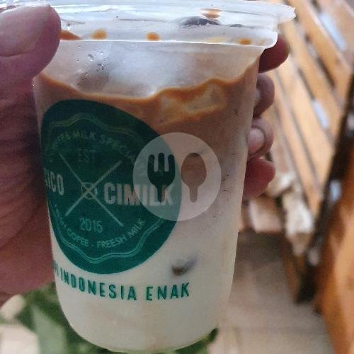Es Kopi Susu Pandan menu Cicocimilk, Graha Juanda