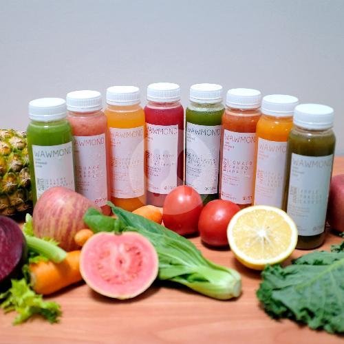 Jeruk Siam (100 Percent Jeruk Peras Siam) menu Wawmond Cold Pressed Juice, Salad, Toast, Karet Sudirman