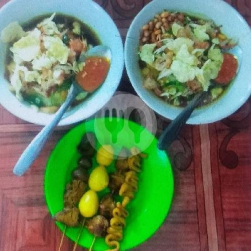 Bubur Ayam Komplit Emping Cakwe Spesial Keju menu BUBUR AYAM BANG HERI, SUKARELA