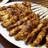 Sate Campur Ati menu Sate Tegal Marem, Kebonjati