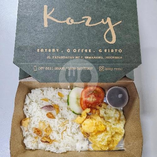 Komat Nasi Jamur menu Kozy Cafe & Bistro, Papandayan