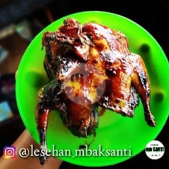 NASI + AYAM menu LESEHAN MBAK SANTI