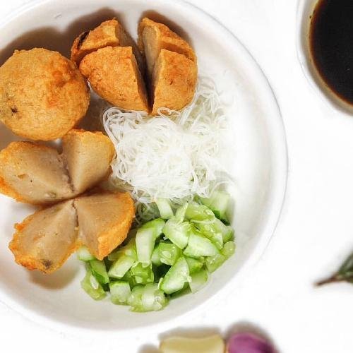 Pempek Keriting menu Pempek Rama, Cicendo