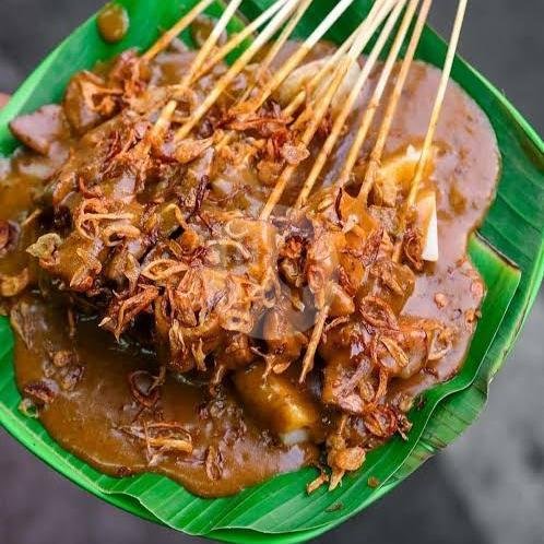 Sate Padang 15 Tusuk + Ketupat menu Sate Padang Salero Minang, Sunter