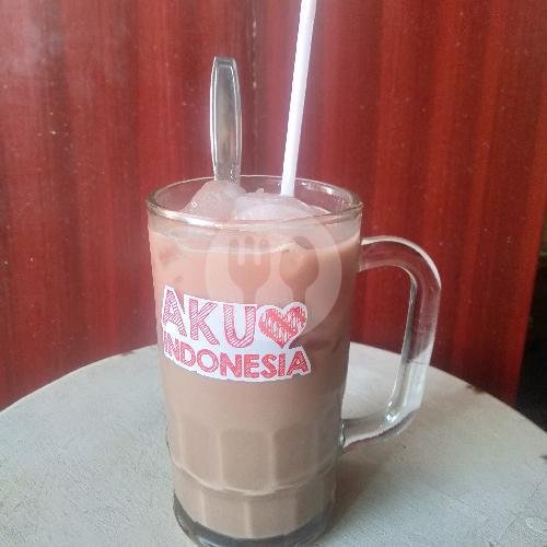 Es Susu Putih / Coklat menu Bubur Ayam Khas Jakarta GM 09, Ngemplak
