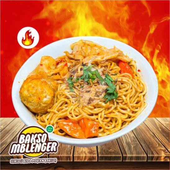 Mie Nuklir menu Bakso Mblenger, Taman Siswa