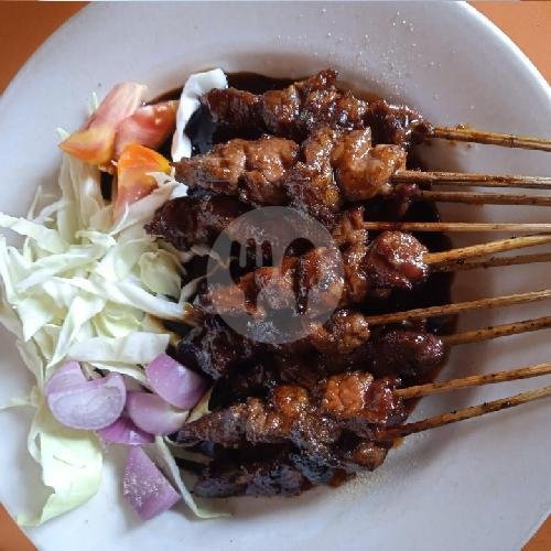 Sate Sapi Polos menu Warung Sate Solo Madu Mekar, Cileunyi