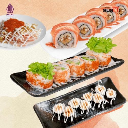 Dynamite Combo menu Street Sushi, Kalisari