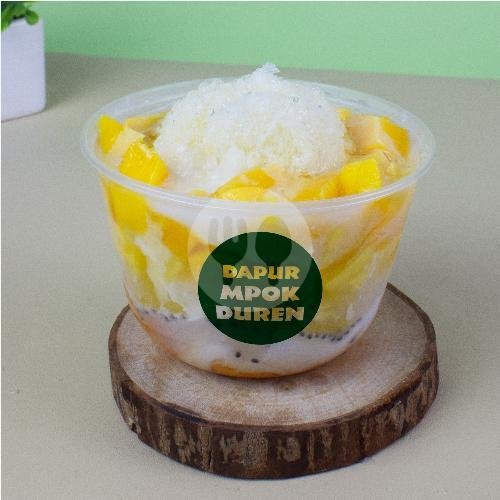 Es Fuji menu Dapur Mpok Duren, UGM
