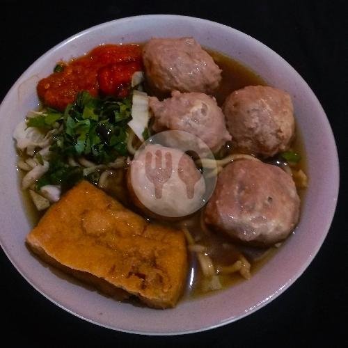 Mie Ayam menu Mie Ayam Bakso Solo Pak Eko, Malang