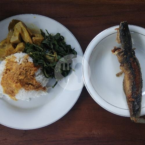 Nasi Ikan Nila Bakar menu Rumah Makan Padang Nasi Bundo Baru, A. Yani