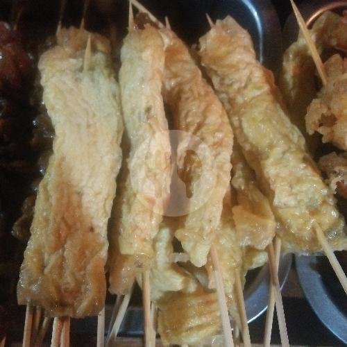 Sate Otak Otak menu Angkringan Nasi Kucing, Fatmawati