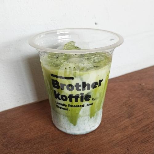 Matcha Latte menu Brother Koffie (Kopi), Bandung Kulon