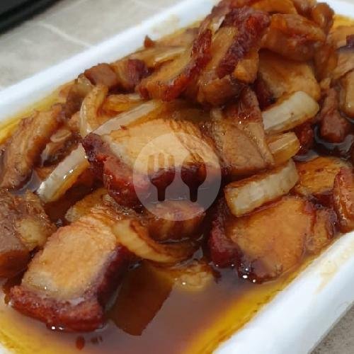 Samcan Sambal Matah menu Kantin Qiu, Mekarwangi