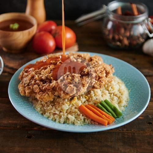 Brown Sugar Silky Pudding menu Nasi Goreng Bistik Kang Ajie, Sukarjo Wiryopranoto Raya