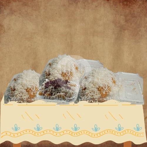 Porsi Besar Pisang dan Susu + Porsi Sedang pisang Original menu Pisang Keju Batam, Gegerkalong