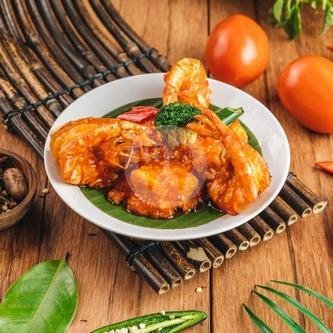 Udang Tofu Sambal menu Pagi Sore, Cempaka Putih