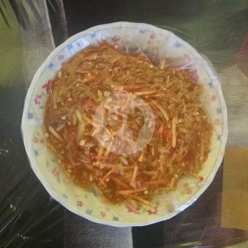 Rujak Cemplung Kak Santi menu Rujak Soto Kak Santi Tanjung, Kalipuro