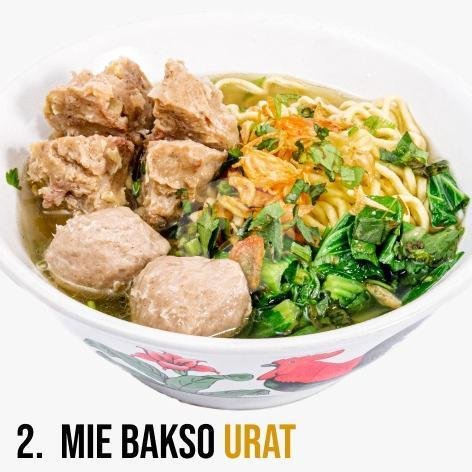 Mie Bakso Urat Double menu BAKSO URAT CIJAMBE, Ujungberung