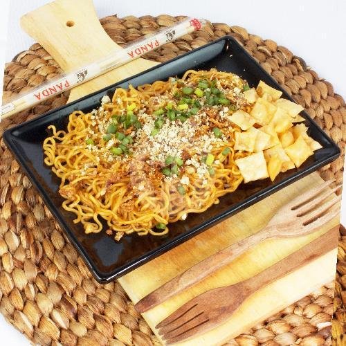 Indomi Reguler Original menu Mie dan Ayam Geprek Level Pedas, Batu