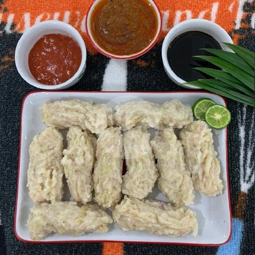 Bubur Ayam 1/2 Porsi + Telor Ayam Kampung menu Bubur Ayam Suwir