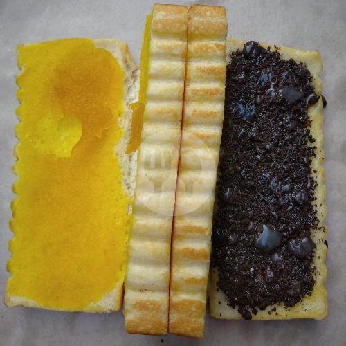 Oreo + Selai ( Roti Bakar) menu Roti Bakar Dan Kukus Marlina, Kledokan