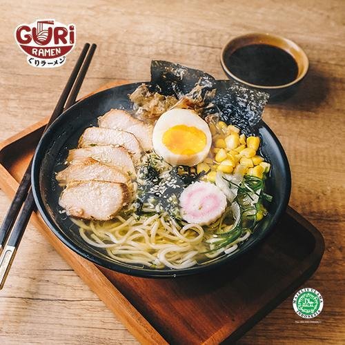 Gyoza Ramen menu Guri Ramen, Klojen, Oro Oro Dowo