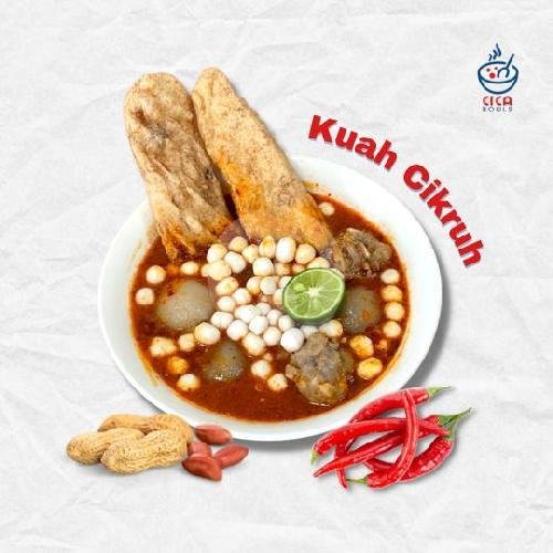 Soteng - Hanya Baso Urat menu Cica Bowls, Tawang
