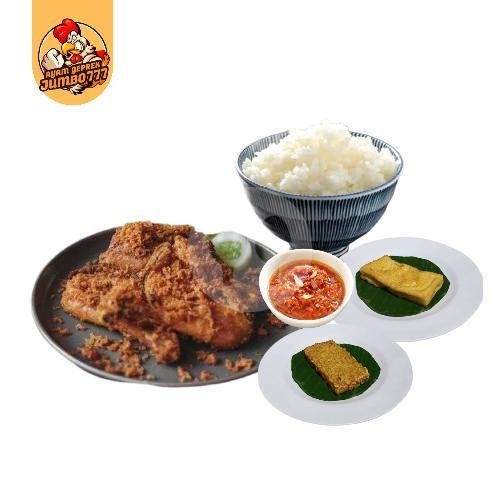 Nasi Geprek Nutrisari menu Ayam Geprek Jumbo 777, Kopo Raya