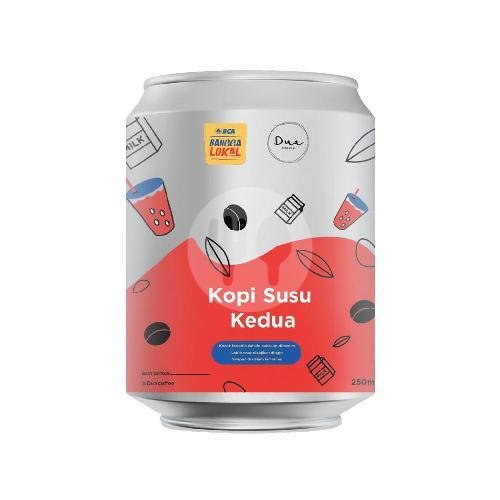 Kopi Susu 250Ml menu Dua Coffee Shop, Cipete