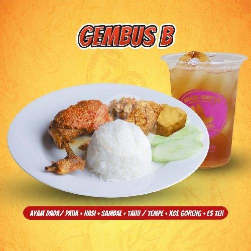 GEMBUS C menu Ayam Gepuk Pak Gembus Cabang UNP, Hamka