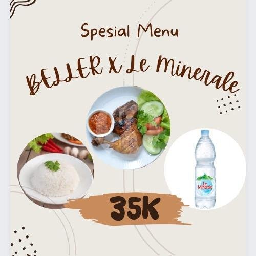 Ayam Beller BBQ Basic menu Ayam Bakar Beller, Sunter Agung