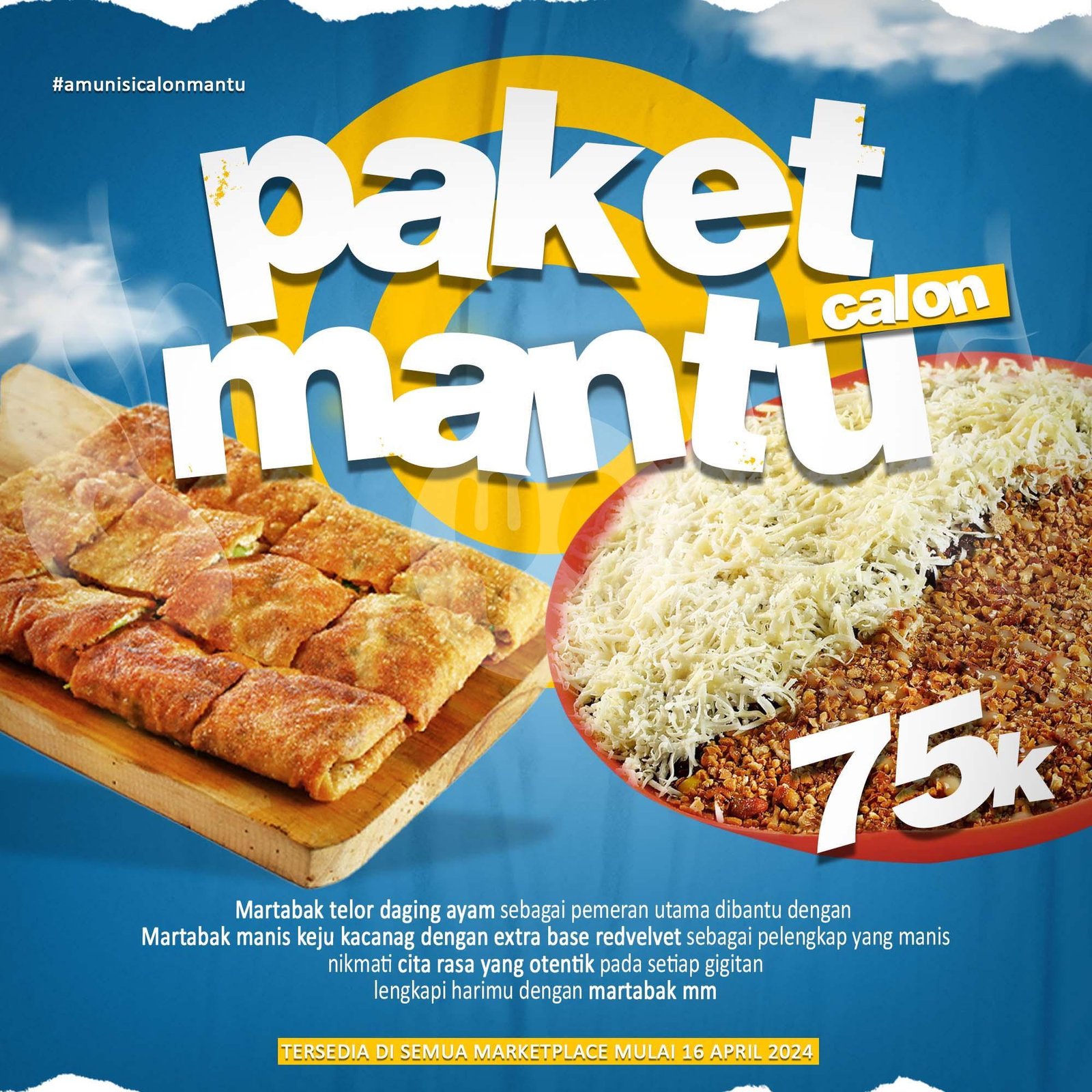 Paket Calon Mertua menu Martabak MM, Kopo