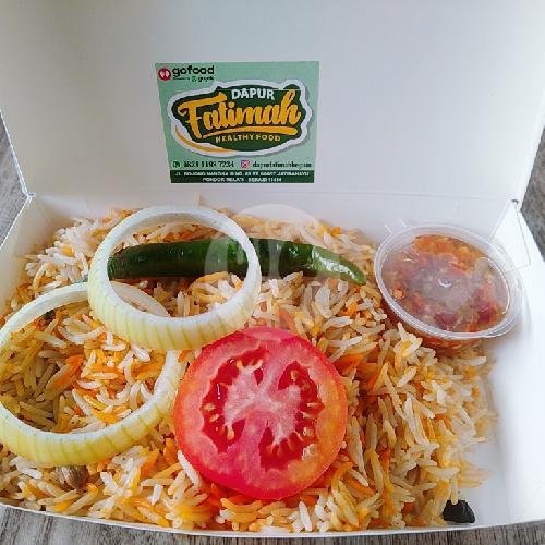 Nasi Mandhi Polos ( Tanpa Lauk) Porsi Kecil menu Kebuli Dapur Fatimah, Bojong Nangka 3