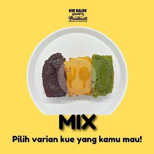 Mix Isi 8 menu Kue Balok Parikesit Jogja, Lowanu