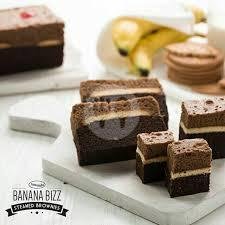 Brownies Sarikaya Pandan menu Amanda Brownies, Diponegoro