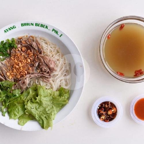 Bihun Bebek (Porsi Jumbo) menu Bihun Bebek Pik 1 Ayang, Pantai Indah Kapuk