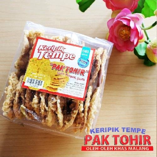 Kripik Tempe Rasa Bbq menu Kripik Tempe Pak Tohir, Bango