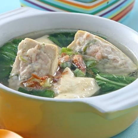 Ca Sawi Hijau menu Gulai Kepala Ikan Pak Umar, Pedurungan