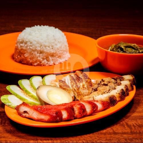 Nasi Babi Panggang Char Siu menu Toko Kue Damai, Mangga Besar Raya