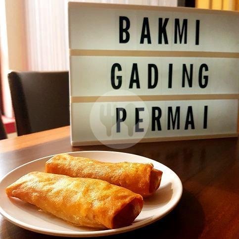 Kerupuk Bawang menu Bakmi Gading Permai, Kelapa Gading