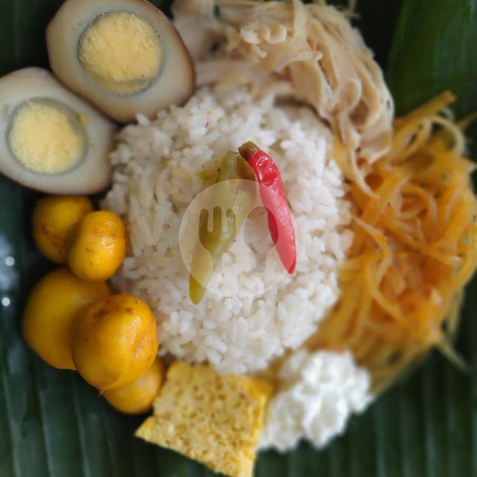 Nasi Liwet Ayam Suwir Ati Ampela menu Nasi Liwet Solo Bu Wongso Lemu, Langensari