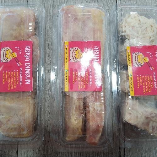 Frozen Siomay Kepiting Large menu Abiya Dimsum, Groya Jati Unswagati